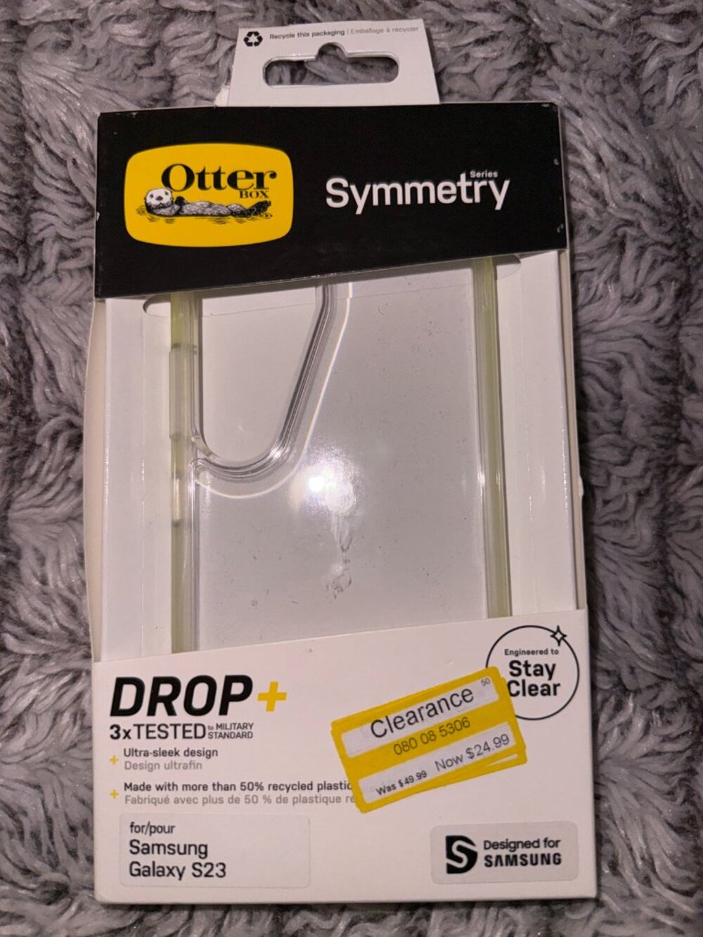 OtterBox Symmetry Clear Case Samsung Galaxy S23 New